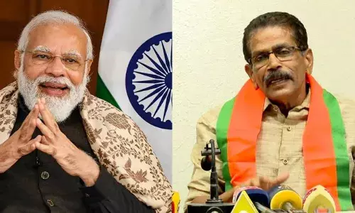 മോദിയുടെ പുസ്തകം വായിച്ച് ആകൃഷ്ടനായി; പാലക്കാട് സിപിഐഎം പഞ്ചായത്ത് പ്രസിഡന്റ് ബിജെപിയില്‍