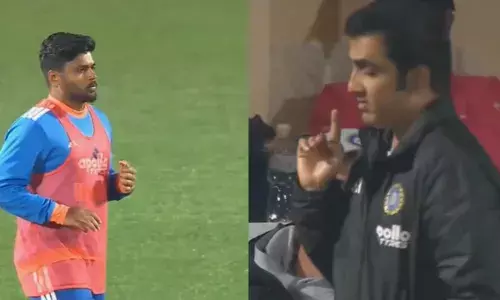 അവസാന ഓവറില്‍ ഗംഭീറിന്റെ സന്ദേശവുമായി സഞ്ജു സാംസണ്‍;  ഹാര്‍ദ്ദിക്കിനെ പിന്‍വലിച്ച് കുല്‍ദീപ് യാദവിനെ പന്ത് ഏല്‍പ്പിച്ച് സൂര്യകുമാര്‍ യാദവ്; പിന്നാലെ കൂടാരം കയറി ദക്ഷിണാഫ്രിക്ക