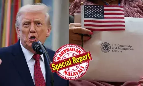 അനധികൃത കുടിയേറ്റക്കാര്ക്കെതിരെ ട്രംപ് നടപടി കടുപ്പിച്ചതോടെ അമേരിക്കന് പൗരത്വം മോഹിച്ചവര്ക്ക് വന് തിരിച്ചടി; ഇറാനില് നിന്ന് വളരെ വര്ഷങ്ങള്ക്ക് മുമ്പ് അമേരിക്കയിലെത്തിയവര്ക്കും പൗരത്വം ലഭിക്കാന് സാധ്യതയില്ല; പൗരത്വ സത്യപ്രതിജ്ഞയ്ക്ക് രണ്ട് ദിവസം മുമ്പുള്ള റദ്ദാക്കലില് പലര്ക്കും നടക്കും അനധികൃത കുടിയേറ്റക്കാര്ക്കെതിരെ ട്രംപ് നടപടി കടുപ്പിച്ചതോടെ അമേരിക്കന് പൗരത്വം മോഹിച്ചവര്ക്ക് വന് തിരിച്ചടി; ഇറാനില് നിന്ന് വളരെ വര്ഷങ്ങള്ക്ക് മുമ്പ് അമേരിക്കയിലെത്തിയവര്ക്കും പൗരത്വം ലഭിക്കാന് സാധ്യതയില്ല; പൗരത്വ സത്യപ്രതിജ്ഞയ്ക്ക് രണ്ട് ദിവസം മുമ്പുള്ള റദ്ദാക്കലില് പലര്ക്കും നടക്കും