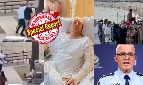 പക്ഷികളെ വേട്ടയാടുന്നപോലെ മനുഷ്യരെ ഉന്നം വച്ച് വെടിവെയ്ക്കുന്ന ഭീകരൻ; നിമിഷ നേരം കൊണ്ട് ഭയം തെല്ലുപോലുമില്ലാതെ പിന്നിൽ നിന്ന് പിടികൂടിയ ആ സൂപ്പർഹീറോ; തോക്ക് തട്ടിയെടുത്ത് ആക്രമിയുടെ നേരെ പോയിന്റ് ഔട്ട് ചെയ്‌തെങ്കിലും എന്തുകൊണ്ട് അദ്ദേഹം വെടിവെച്ചിട്ടില്ല?; ബോണ്ടി ബീച്ച് നായകൻ അഹമ്മദിന്റെ സ്വഭാവവും ചർച്ചകളിൽ