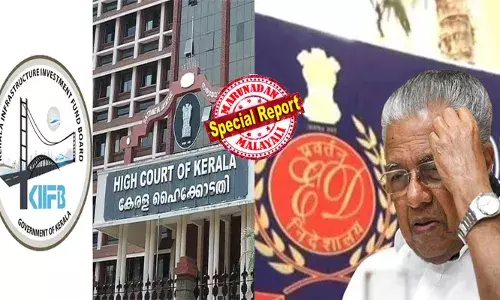 മസാല ബോണ്ടില്‍ പിണറായിയും ഇഡിയും നേര്‍ക്കുനേര്‍! രാഷ്ട്രീയ വേട്ടയാടലെന്ന് മുഖ്യമന്ത്രി; കാരണം കാണിക്കല്‍ നോട്ടീസ് റദ്ദാക്കണമെന്ന് ആവശ്യപ്പെട്ട് ഹൈക്കോടതിയില്‍; കിഫ്ബി പണം വകമാറ്റിയെന്ന് ഇഡി; തുടര്‍നടപടി സ്‌റ്റേ ചെയ്ത സിംഗിള്‍ ബെഞ്ചിന്റെ ഉത്തരവിനെതിരെ അപ്പീലുമായി ഇഡി; സിംഗിള്‍ ബഞ്ച് അധികാര പരിധി മറികടന്നെന്ന് വാദം