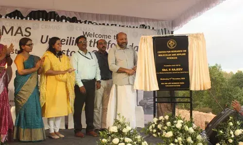 ഗവേഷണവും വ്യവസായവും ഒന്നിക്കുന്നു; സി.ആര്‍.എം.എ.എസിന്റെ പുതിയ ഗവേഷണ-നിര്‍മാണ കേന്ദ്രത്തിന് തറക്കല്ലിട്ട് മന്ത്രി പി. രാജീവ്
