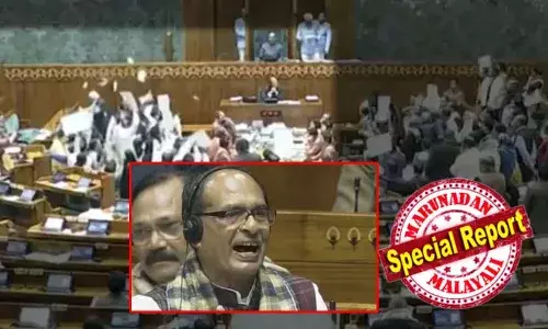 തൊഴിലുറപ്പ് പദ്ധതിയില്‍ നിന്നും മഹാത്മാ ഗാന്ധിയുടെ പേര് വെട്ടിമാറ്റി! വിബി ജി റാം ജി ബില്‍ പാസാക്കി ലോക്‌സഭ; ശക്തമായി പ്രതിഷേധിച്ച് പ്രതിപക്ഷം, ബില്ല് വലിച്ചുകീറി എറിഞ്ഞു; മഹാത്മാഗാന്ധിയുടെ പേര് മാറ്റുകയല്ല ചെയ്തത്, പുതിയ പദ്ധതിയാണെന്ന്  ശിവരാജ്‌സിംഗ് ചൗഹാന്‍; കേരളത്തിന് പ്രതിവര്‍ഷം 2000 കോടി അധികബാധ്യത