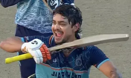 മുഷ്താഖ് അലി ട്രോഫി ഫൈനലില്‍ ഇഷാന്‍ കിഷന്റെ ബാറ്റിങ് വെടിക്കെട്ട്;  45 പന്തില്‍  മിന്നും സെഞ്ചുറി;   ജാര്‍ഖണ്ഡിനെതിരെ ഹരിയാനക്ക് കൂറ്റന്‍ വിജയലക്ഷ്യം