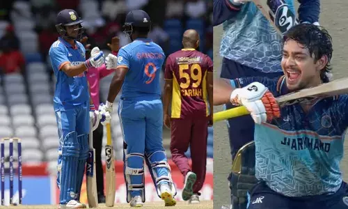 ഫൈനലിലെ വെടിക്കെട്ട് സെഞ്ചുറിയടക്കം 10 മത്സരങ്ങളില്‍ നിന്നും 517 റണ്‍സ്;  മുഷ്താഖ് അലി ട്രോഫിയില്‍ റണ്‍വേട്ടയില്‍ ഒന്നാമന്‍ ഇഷാന്‍ കിഷന്‍;  ജാര്‍ഖണ്ഡിനെ കിരീടത്തിലെത്തിച്ച യുവതാരം ഇന്ത്യന്‍ ടീമില്‍ തിരിച്ചെത്തുമോ?  ട്വന്റി 20 ലോകകപ്പിനുള്ള ഇന്ത്യന്‍ ടീം പ്രഖ്യാപനം നാളെ;  ഓപ്പണര്‍ സ്ഥാനത്തേക്ക് സഞ്ജുവിനും ഗില്ലിനും വെല്ലുവിളി