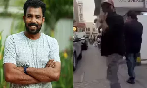 മാസ്ക് ധരിച്ച് ആളെ തിരിച്ചറിയാൻ പറ്റാത്ത രീതിയിൽ നടത്തം; ഒരു കടയുടെ മുന്നിലെത്തിയതും എന്റെ മുത്തേ..എന്നൊരു വിളി; ഒന്നും നോക്കാതെ ഓടിപ്പോയി ചേർത്തുപിടിച്ച് അസീസ്; വൈറലായി വീഡിയോ