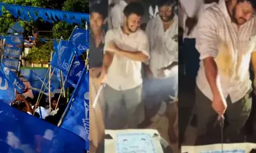 ഗുണ്ടാ നേതാക്കള്‍ക്കൊപ്പം വടിവാള്‍ കൊണ്ട് കേക്ക് മുറിച്ച് ജന്മദിനാഘോഷം; കെ എസ് യു നേതാവിനെ പുറത്താക്കി