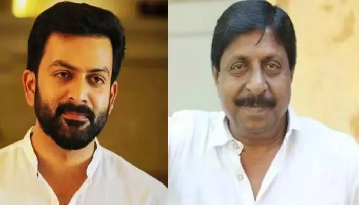 ചിരിപ്പിച്ചതിനും ചിന്തിപ്പിച്ചതിനും നന്ദി; ഇതിഹാസത്തിന് നിത്യശാന്തി നേരുന്നു: ശ്രീനിവാസന് ആദരാഞ്ജലി അര്പ്പിച്ച് പൃഥ്വിരാജ് ചിരിപ്പിച്ചതിനും ചിന്തിപ്പിച്ചതിനും നന്ദി; ഇതിഹാസത്തിന് നിത്യശാന്തി നേരുന്നു: ശ്രീനിവാസന് ആദരാഞ്ജലി അര്പ്പിച്ച് പൃഥ്വിരാജ്