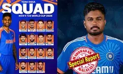 ശുഭ്മാന്‍ ഗില്‍ പുറത്ത്, ഒന്നാം വിക്കറ്റ് കീപ്പറായി സഞ്ജു സാംസണ്‍ ടീമില്‍; ഓപ്പണറായി തിരിച്ചെത്തിയ മിന്നും പ്രകടനം തുണയായി; സയ്യിദ് മുഷ്താഖ് അലി ട്രോഫിയിലെ മിന്നും പ്രകടനത്തോടെ ഇഷാന്‍ കിഷനും ദേശീയ ടീമില്‍ തിരിച്ചെത്തി; പുതിയ വൈസ് ക്യാപ്ടനമായി അക്ഷര്‍ പട്ടേല്‍; ടി20 ലോകകപ്പിനുള്ള ഇന്ത്യന്‍ ടീമിനെ പ്രഖ്യാപിച്ചു