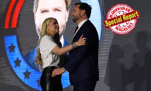 ട്രംപിനോടുള്ള കൂറ് നിലനിര്‍ത്തി ഉത്തരവാദിത്തമുള്ള ഭരണാധികാരിയുടെ ശൈലിയില്‍ ജെഡി വാന്‍സ്;  അടുത്ത യു എസ് പ്രസിഡന്റ് തെരഞ്ഞെടുപ്പില്‍ റിപ്പബ്ലിക്കന്‍ സ്ഥാനാര്‍ഥിയാകുമോ?  പിന്തുണ അറിയിച്ച് എറീക്ക കിര്‍ക്ക്;  ചാര്‍ളി കിര്‍ക്ക് കൊല്ലപ്പെട്ടതിന് ശേഷമുള്ള ആദ്യ അമേരിക്കഫെസ്റ്റിലെ തുറന്നുപറച്ചില്‍ നിര്‍ണായകം