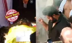 അഗ്‌നിപകരുന്നതിന് മുമ്പ് ഭൗതികശരീരത്തിന് അരികിലേക്കി; ചിതയില്‍ തീപടര്‍ന്നതോടെ ഭൗതികശരീരത്തില്‍ സ്പര്‍ശിച്ച ശേഷം മുഷ്ടിചുരുട്ടി പിതാവിന് അഭിവാദ്യം നല്‍കി ധ്യാന്‍; ഉറ്റചങ്ങാതിയുടെ ജീവിതത്തിന്റെ ഭാഗമായ കടലാസും പേനയും ചിതയില്‍വെച്ച് സത്യന്‍ അന്തിക്കാട്; മലയാള സിനിമയുടെ വ്യാകരണം മാറ്റിയെഴുതിയ ശ്രീനിവാസന്റെ സംസ്‌കാര ചടങ്ങുകളും വേറിട്ടതായി