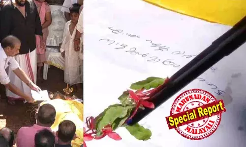 എന്നും എല്ലാവര്‍ക്കും നന്മകള്‍ മാത്രം വരട്ടെ; അച്ഛന്‍ ഉപയോഗിച്ച പേനയും പേപ്പറും നല്‍കിയതും ചിതയില്‍ വെക്കാന്‍ ആവശ്യപ്പെട്ടതും ധ്യാന്‍;  ശ്രീനിക്കായി ഒരു കുറിപ്പ്  ചിതയില്‍വെച്ച് പൂക്കളുമര്‍പ്പിച്ച് പ്രിയസുഹൃത്തിനെ യാത്രയാക്കി സത്യന്‍ അന്തിക്കാട്