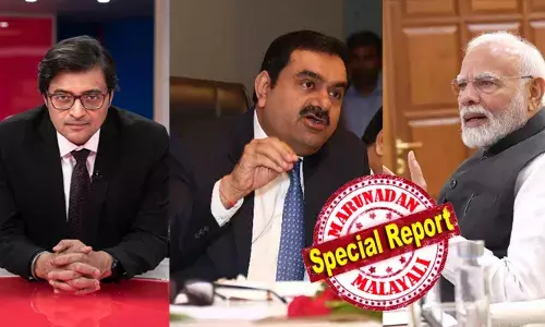 30 കോടി ജനങ്ങളുടെ ജീവൻ വെച്ചാണ് കളിക്കുന്നത്, വേണ്ടത് നേതൃത്വമാണ്, മൗനമല്ല; ശതകോടീശ്വരന്മാർക്ക് വേണ്ടി നിയമങ്ങൾ മാറ്റിയെഴുതുന്നു; അവർ ബുൾഡോസറുകളുമായി വന്ന് മലനിരകൾ ഇടിച്ചുനിരത്തുന്നു; കേന്ദ്ര സര്‍ക്കാരിനെയും അദാനിയെയും കടന്നാക്രമിച്ച് അർണബ് ഗോസ്വാമി