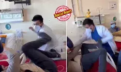 രോഗിയുടെ നെഞ്ചത്ത് ഡോക്ടറുടെ ഇടി! ശ്വാസം കിട്ടാതെ പിടഞ്ഞ യുവാവിനെ ക്രൂരമായി മര്‍ദ്ദിച്ചു; പ്രകോപനം മര്യാദയ്ക്ക് സംസാരിക്കാന്‍ പറഞ്ഞത്; ഷിംല മെഡിക്കല്‍ കോളേജില്‍ ഡോക്ടറുടെ ഗുണ്ടായിസത്തിന് എതിരെ വന്‍പ്രതിഷേധം