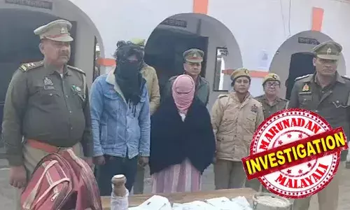 അവിഹിതം പൊക്കിയതോടെ ഭര്‍ത്താവിനെ കൊന്ന് കഷണങ്ങളാക്കി അഴുക്കുചാലില്‍ തള്ളി; ഭര്‍ത്താവിനെ കാണാനില്ലെന്ന് കാട്ടി പോലീസില്‍  പരാതിയും; അന്വേഷണത്തില്‍ കണ്ടെത്തിയത് തലയും കൈകാലുകളും ഇല്ലാത്ത നിലയില്‍ മൃതദേഹം; ഭാര്യയും കാമുകനും അറസ്റ്റില്‍