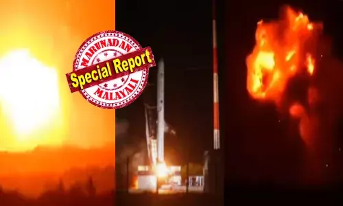 ലിഫ്റ്റ് ഓഫ് കമാൻഡിൽ കുതിച്ചുപൊങ്ങിയ ആ ദക്ഷിണ കൊറിയന്‍ റോക്കറ്റ്; ഹോട്ട് ഗ്യാസ് പുറംന്തള്ളി പോക്ക്; പാതി ദൂരമെത്തി ഒരു മിനിറ്റ് കഴിഞ്ഞതും ഉഗ്ര ശബ്ദം; പെട്ടെന്ന് തീഗോളമായി നേരെ താഴോട്ട്