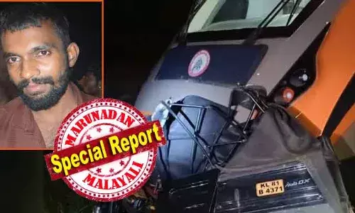 മദ്യപിച്ച് കല്ലമ്പലം സുധിയുണ്ടാക്കിയ വികൃതി; ലോക്കോ പൈലറ്റ് എമര്‍ജന്‍സി ബ്രേക്കിട്ടത് രക്ഷയായി; വന്ദേഭാരതിന്റെ സാങ്കേതിക മികവ് ഒഴിവാക്കിയത് ട്രെയിന്‍ മറിയല്‍; അകത്തുമുറിയില്‍ ഒഴിവായത് വന്‍ ദുരന്തം; ഓടി രക്ഷപ്പെട്ട സുധിയെ പൊക്കി പോലീസ്; വര്‍ക്കലയില്‍ ദുരന്തം വഴിമാറിയ കഥ