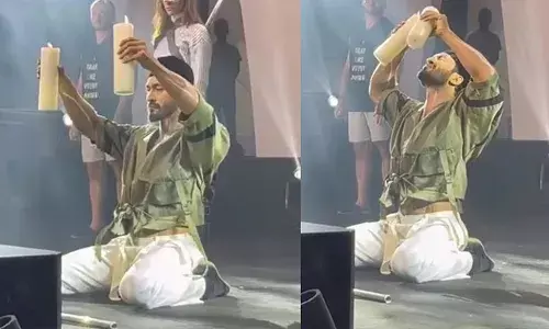 ഇത് തീർത്തും അവിശ്വസനീയം, നിങ്ങൾ ഇന്ത്യയുടെ അഭിമാനമാണ്; കണ്ണിലേക്ക് ഉരുകിയ മെഴുക് ഒഴിക്കുന്ന വിദ്യുത് ജംവാൾ; വൈറലായി വീഡിയോ; കയ്യടിച്ച് സോഷ്യൽ മീഡിയ