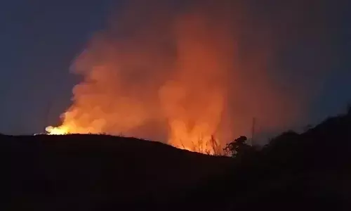 ഇലവീഴാപൂഞ്ചിറ മലനിരകളില്‍ വന്‍ തീപിടിത്തം; ക്രിസ്മസ് ദിനത്തില്‍ വിനോദസഞ്ചാരികളുടെ വന്‍ തിരക്ക്; ദുരന്തത്തിന് കാരണം സഞ്ചാരികളുടെ ഭാഗത്ത് നിന്നുണ്ടായ അശ്രദ്ധ