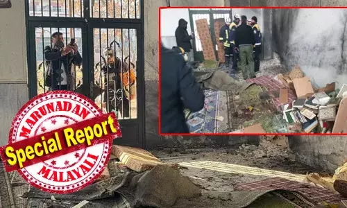 പള്ളിയിലെ പ്രാർത്ഥനയ്ക്കിടെ സ്ഫോടനം; എട്ട് മരണം, 18 പേർക്ക് പരിക്ക്; ഉത്തരവാദിത്തം ഏറ്റെടുത്ത് സരായ അൻസാർ അൽ-സുന്ന തീവ്രവാദ സംഘടന; ആക്രമണങ്ങൾ തുടരുമെന്നും മുന്നറിയിപ്പ്; സിറിയയെ നടുക്കി വീണ്ടും സ്ഫോടനം; മാനുഷിക മൂല്യങ്ങൾക്കെതിരായ ആക്രമണമെന്ന് വിദേശകാര്യ മന്ത്രാലയം