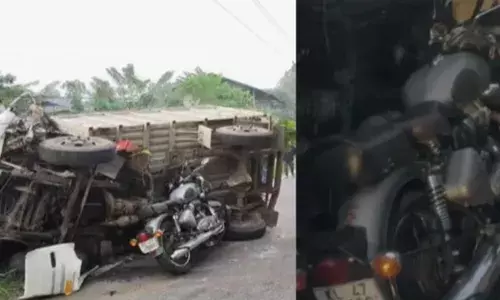 മാളയില്‍ വാഹനാപകടത്തില്‍ ബൈക്ക് യാത്രികന്‍ മരിച്ചു