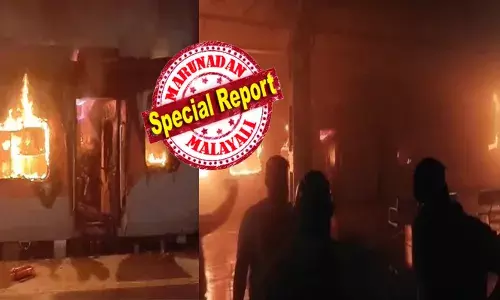 ആന്ധ്രാപ്രദേശിനെ നടുക്കി ട്രെയിൻ ദുരന്തം; കേരളം ലക്ഷ്യമാക്കി കുതിച്ച ട്രെയിനിന് തീപിടിച്ചു; രണ്ട് കോച്ചുകളിൽ തീആളിക്കത്തി; അപകടം വിശാഖപട്ടണത്തിന് സമീപം; ഒരാൾക്ക് ജീവൻ നഷ്ടമായി; സ്ഥലത്ത് ഫൊറൻസിക് സംഘം അടക്കം പരിശോധന നടത്തുന്നു; പിന്നിലെ കാരണം വ്യക്തമല്ല