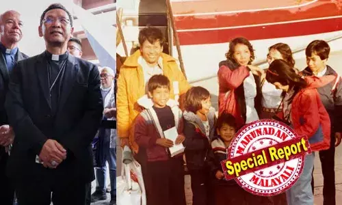 കമ്യൂണിസ്റ്റ് വിയറ്റ്നാമില്‍ നിന്ന് പതിമൂന്നാം വയസില്‍ മത്സ്യ ബോട്ടില്‍ കയറി ദിവസങ്ങള്‍ നീണ്ട യാതനക്കൊടുവില്‍ അമേരിക്കയില്‍ അഭയാര്‍ത്ഥി ആയ ആള്‍ ഇന്ന് കത്തോലിക്കാ ബിഷപ്; കുടിയേറ്റക്കാരെ പൊക്കിക്കൊണ്ട് പോകുമ്പോള്‍ കോടതിയില്‍ നേരിട്ടെത്തുന്ന സാന്‍ഡിയോഗെ ബിഷപ് മൈക്കിള്‍ ഫമിന്റെ കഥ
