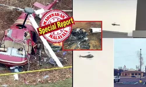 ആളുകൾ ഒരുമിച്ച് തിങ്ങിപ്പാർക്കുന്ന പ്രദേശത്ത് ആശങ്കപ്പെടുത്തുന്ന കാഴ്ച; 6,000 അടിയിൽ നിന്ന് ഒരു നിയന്ത്രണവുമില്ലാതെ വട്ടത്തിൽ കറങ്ങി നേരെ താഴേക്ക് പതിക്കുന്ന ചോപ്പർ; ഹെലികോപ്റ്ററുകൾ തമ്മിലുള്ള ആകാശ കൂട്ടിയിടിയിൽ നടുങ്ങി ന്യൂജേഴ്‌സി; പൈലറ്റിന് ജീവൻ നഷ്ടമായി; മേഖലയിൽ നിന്ന് താമസക്കാരെ ഒഴിപ്പിച്ച് അധികൃതർ; പിന്നിലെ യഥാർത്ഥ കാരണം കണ്ടുപിടിക്കാൻ അന്വേഷണം