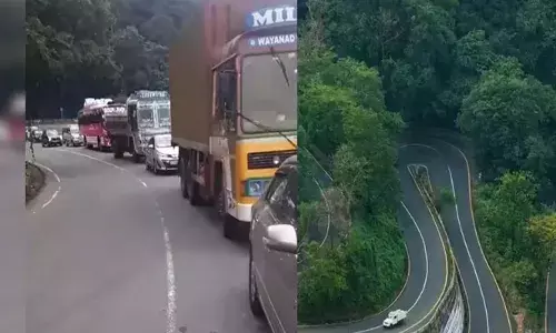 താമരശ്ശേരി ചുരത്തിലൂടെ യാത്ര ചെയ്യുന്ന ആളുകൾക്ക് നെഞ്ചിടിപ്പ്; ഏത് നിമിഷവും വഴിയിൽ കുടുങ്ങാമെന്ന അവസ്ഥ; ട്രാഫിക് ബ്ലോക്കിനെതിരെ യുഡിഎഫ് രാപ്പകൽ സമരം ഇന്ന് നടക്കും