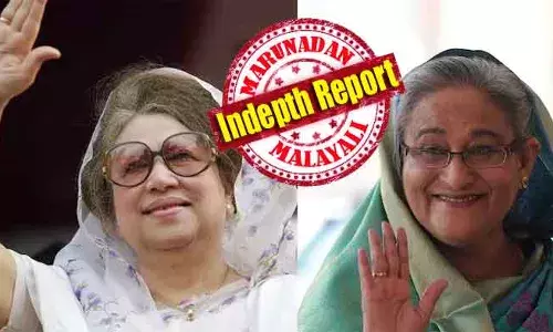 ഹസീനയുടെ കുടുംബം ഒന്നടങ്കം കൊല്ലപ്പെട്ട ദിവസം ഖാലിദ സിയക്ക് ആഘോഷം; ഒരാള്‍ അധികാരത്തിലെത്തുമ്പോള്‍ മറ്റെയാള്‍ ജയിലില്‍; ഒടുവില്‍ മുതലെടുത്തത് മതതീവ്രവാദികള്‍; രണ്ടു സ്ത്രീകള്‍ പരസ്പരം പോരടിച്ച് തുലച്ചത് ഒരു രാജ്യത്തെ; ബംഗ്ലാദേശില്‍ ബീഗം യുദ്ധത്തിന് അന്ത്യമാവുമ്പോള്‍