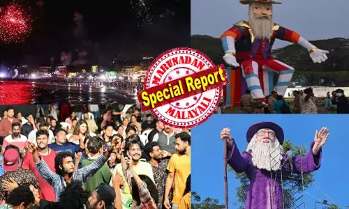 ആകാശം തൊട്ട് നിൽക്കുന്ന പടുകൂറ്റൻ പപ്പാഞ്ഞികൾ; തീആളിക്കത്തുന്ന ആവേശം നേരിൽക്കാണാൻ ഓടിയെത്തുന്ന ജനങ്ങൾ; പുതുവത്സരം അടിച്ചുപൊളിക്കാൻ റെഡിയായി കൊച്ചിയും കോവളവും; നല്ല നാളെ പിറക്കാൻ ഇനി മണിക്കൂറുകൾ മാത്രം