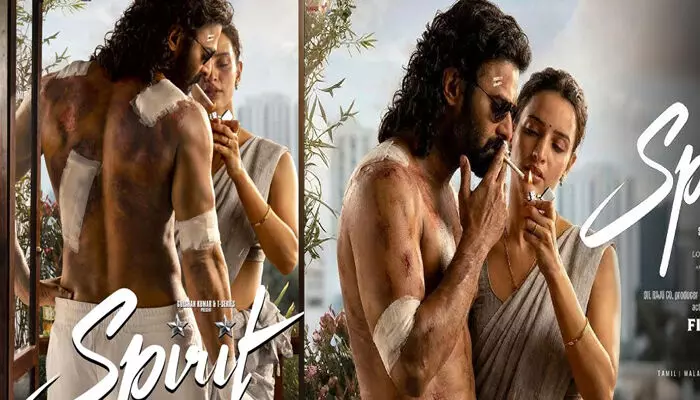 ശരീരം നിറയെ മുറിവുമായി നിൽക്കുന്ന സന്ദീപ് റെഡ്ഡിയുടെ അടുത്ത നായകൻ; വായിലിരിക്കുന്ന സിഗരറ്റിനെ കത്തിച്ചുകൊടുക്കുന്ന നായിക; ചർച്ചയായി സ്പിരിറ്റ് ഫസ്റ്റ് ലുക്ക് പോസ്റ്റർ ശരീരം നിറയെ മുറിവുമായി നിൽക്കുന്ന സന്ദീപ് റെഡ്ഡിയുടെ അടുത്ത നായകൻ; വായിലിരിക്കുന്ന സിഗരറ്റിനെ കത്തിച്ചുകൊടുക്കുന്ന നായിക; ചർച്ചയായി സ്പിരിറ്റ് ഫസ്റ്റ് ലുക്ക് പോസ്റ്റർ