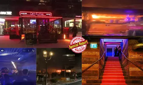 ഷാംപെയ്ന്‍ കുപ്പിയിലെ സ്പാര്‍ക്ലറുമായി വനിതാ വെയ്റ്ററുടെ സാഹസിക നൃത്തം; തൊട്ടുപിന്നാലെ സീലിംഗ് അഗ്‌നിഗോളമായി; സ്വിറ്റ്സര്‍ലന്‍ഡില്‍ 40 പേര്‍ വെന്തുമരിക്കാന്‍ ഇടയാക്കിയത് ഇടുങ്ങിയ മരഗോവണിയും; വിറങ്ങലിച്ച് വിനോദസഞ്ചാരികള്‍; ക്രാന്‍സ് മോണ്ടാന ദുരന്തം ഭീകരാക്രമണമല്ലെന്ന് സ്ഥിരീകരണം!