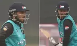 ജമ്മു ലീഗിൽ ഫലസ്തീൻ പതാക പതിച്ച ഹെൽമെറ്റുമായി ക്രിക്കറ്റർ; ഫുർഖാൻ ഭട്ടിനെ ചോദ്യം ചെയ്യാന്‍ വിളിപ്പിച്ച് പൊലീസ്; ക്രിക്കറ്റ് രാഷ്ട്രീയ പ്രചാരണങ്ങൾക്കുള്ള വേദിയല്ലെന്ന് സോഷ്യൽമീഡിയ