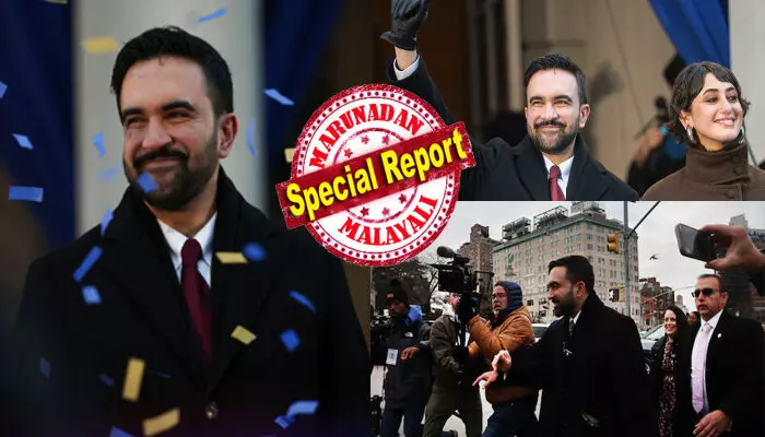 ജനങ്ങൾക്കൊപ്പം കാണുമെന്ന് ഖുറാനിൽ അടിച്ച് സത്യം ചെയ്ത ന്യൂയോർക്കിന്റെ മേയർ ബ്രോ..; നേരം വെളുത്തപ്പോൾ തന്നെ തന്റെ ഒറ്റമുറി വീട്ടിൽ നിന്നിറങ്ങി; തണുത്ത് വിറച്ച ശരീരവുമായി സബ്വേയിലൂടെ നടത്തം; കൈയ്യടിച്ച് വരവേറ്റ് ജനം; ഇതെല്ലാം ഒപ്പിയെടുത്ത ക്യാമറ കണ്ണുകളും; അമേരിക്കൻ രാഷ്ട്രീയത്തിൽ ഇനി മംദാനി എറ ജനങ്ങൾക്കൊപ്പം കാണുമെന്ന് ഖുറാനിൽ അടിച്ച് സത്യം ചെയ്ത ന്യൂയോർക്കിന്റെ മേയർ ബ്രോ..; നേരം വെളുത്തപ്പോൾ തന്നെ തന്റെ ഒറ്റമുറി വീട്ടിൽ നിന്നിറങ്ങി; തണുത്ത് വിറച്ച ശരീരവുമായി സബ്വേയിലൂടെ നടത്തം; കൈയ്യടിച്ച് വരവേറ്റ് ജനം; ഇതെല്ലാം ഒപ്പിയെടുത്ത ക്യാമറ കണ്ണുകളും; അമേരിക്കൻ രാഷ്ട്രീയത്തിൽ ഇനി മംദാനി എറ