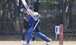 അഭിമന്യു ഈശ്വരന്റെ സെഞ്ചുറി; വിജയ് ഹസാരെയിൽ അഞ്ചിൽ നാലും ജയിച്ച് ബംഗാൾ; അസമിനെതിരെ പരാജയപ്പെടുത്തിയത് 85 റൺസിന്; മുഹമ്മദ് ഷമിക്ക് മൂന്ന് വിക്കറ്റ് അഭിമന്യു ഈശ്വരന്റെ സെഞ്ചുറി; വിജയ് ഹസാരെയിൽ അഞ്ചിൽ നാലും ജയിച്ച് ബംഗാൾ; അസമിനെതിരെ പരാജയപ്പെടുത്തിയത് 85 റൺസിന്; മുഹമ്മദ് ഷമിക്ക് മൂന്ന് വിക്കറ്റ്