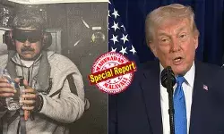 കണ്ണ് കെട്ടി, ചെവി മൂടി, കയ്യിലൊരു പ്ലാസ്റ്റിക് കുപ്പിയുമായി ട്രാക്ക് സ്യൂട്ടില് നിക്കോളാസ് മഡുറോ! ഒരു രാജ്യത്തിന്റെ അധിപനില് നിന്ന് അമേരിക്കന് തടവുകാരനിലേക്ക്; ട്രംപ് പുറത്തുവിട്ട ദയനീയ ചിത്രം ലോകത്തെ ഞെട്ടിക്കുന്നു; വെനസ്വേല തല്ക്കാലം അമേരിക്ക ഭരിക്കും! മധൂറോയുടെ ഭാര്യ സീലിയക്കും കടുത്ത ശിക്ഷ; ലോകത്തെ മുള്മുനയില് നിര്ത്തി ട്രംപിന്റെ പുതിയ പ്രഖ്യാപനം കണ്ണ് കെട്ടി, ചെവി മൂടി, കയ്യിലൊരു പ്ലാസ്റ്റിക് കുപ്പിയുമായി ട്രാക്ക് സ്യൂട്ടില് നിക്കോളാസ് മഡുറോ! ഒരു രാജ്യത്തിന്റെ അധിപനില് നിന്ന് അമേരിക്കന് തടവുകാരനിലേക്ക്; ട്രംപ് പുറത്തുവിട്ട ദയനീയ ചിത്രം ലോകത്തെ ഞെട്ടിക്കുന്നു; വെനസ്വേല തല്ക്കാലം അമേരിക്ക ഭരിക്കും! മധൂറോയുടെ ഭാര്യ സീലിയക്കും കടുത്ത ശിക്ഷ; ലോകത്തെ മുള്മുനയില് നിര്ത്തി ട്രംപിന്റെ പുതിയ പ്രഖ്യാപനം