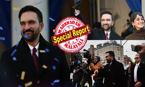 ജനങ്ങൾക്കൊപ്പം കാണുമെന്ന് ഖുറാനിൽ അടിച്ച് സത്യം ചെയ്ത ന്യൂയോർക്കിന്റെ മേയർ ബ്രോ..; നേരം വെളുത്തപ്പോൾ തന്നെ തന്റെ ഒറ്റമുറി വീട്ടിൽ നിന്നിറങ്ങി; തണുത്ത് വിറച്ച ശരീരവുമായി സബ്വേയിലൂടെ നടത്തം; കൈയ്യടിച്ച് വരവേറ്റ് ജനം; ഇതെല്ലാം ഒപ്പിയെടുത്ത ക്യാമറ കണ്ണുകളും; അമേരിക്കൻ രാഷ്ട്രീയത്തിൽ ഇനി മംദാനി എറ