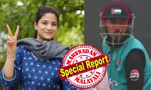 എല്ലാത്തിനും ഞങ്ങളെ ചോദ്യം ചെയ്യാൻ വിളിപ്പിക്കാറുണ്ട്; ബിജെപിയുടെ ഹിന്ദുത്വ പ്രത്യയശാസ്ത്രം നടപ്പിലാക്കാൻ അനുവദിക്കില്ല; ഭാരത് മാതാ കീ ജയ് വിളിക്കില്ല; സ്വതന്ത്രമായി സംസാരിക്കാൻ ഞങ്ങൾക്ക് സ്വാതന്ത്ര്യമില്ലേ?; ഫലസ്തീൻ പതാക പതിപ്പിച്ച ഹെൽമറ്റ് ധരിച്ച് കളിച്ച താരത്തെ പിന്തുണച്ച് ഇൽതിജ മുഫ്തി