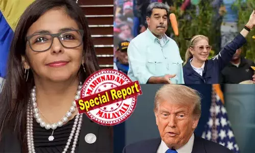 നിക്കോളസ്  മഡൂറോയും ഭാര്യയും ജീവനോടെയുണ്ടെന്നുള്ള തെളിവ് നല്‍കണം; ആവശ്യവുമായി  വെനസ്വേല വൈസ് പ്രസിഡന്റ് ഡെല്‍സി റോഡ്രിഗസ്; അമേരിക്കയ്ക്ക് കീഴടങ്ങില്ലെന്നും പ്രഖ്യാപനം; മയക്കുമരുന്ന് സംഘങ്ങള്‍ക്ക് സഹായം നല്‍കുന്നുവെന്ന് ആരോപിച്ച് രാജ്യത്തലവനെ ബന്ദിയാക്കി കടത്തിയ അമേരിക്കന്‍ നടപടിയില്‍ ലോകത്തിന് ഞെട്ടല്‍