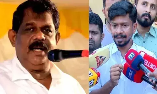 ഇടതുപക്ഷം സ്വർണം മുതൽ അടിവസ്ത്രം വരെ മോഷ്ടിക്കുന്നവരായി; സംസ്ഥാന സർക്കാർ കൊള്ളസംഘം; ആന്റണി രാജു രാജിവെക്കണമെന്നും യൂത്ത് കോൺഗ്രസ് അധ്യക്ഷൻ ഒ.ജെ. ജനീഷ് ഇടതുപക്ഷം സ്വർണം മുതൽ അടിവസ്ത്രം വരെ മോഷ്ടിക്കുന്നവരായി; സംസ്ഥാന സർക്കാർ കൊള്ളസംഘം; ആന്റണി രാജു രാജിവെക്കണമെന്നും യൂത്ത് കോൺഗ്രസ് അധ്യക്ഷൻ ഒ.ജെ. ജനീഷ്