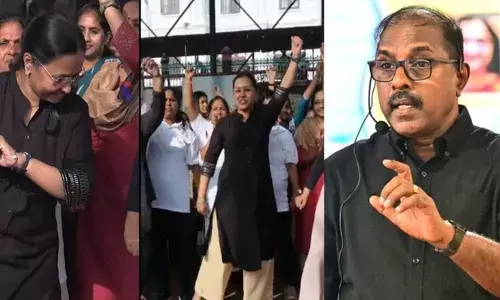 മന്ത്രിമാരും സന്തോഷിക്കണം, തർക്കമില്ല; പക്ഷെ പാവപ്പെട്ട രോഗികൾ മരിക്കുകയാണ്; നാട്ടുകാരെ പറ്റിക്കാൻ ഇപ്പോൾ ഡാൻസുമായി ഇറങ്ങിയിരിക്കുകയാണ്; ആരോഗ്യമന്ത്രിയെ വിമർശിച്ച് ഡോ. എസ്.എസ് ലാൽ മന്ത്രിമാരും സന്തോഷിക്കണം, തർക്കമില്ല; പക്ഷെ പാവപ്പെട്ട രോഗികൾ മരിക്കുകയാണ്; നാട്ടുകാരെ പറ്റിക്കാൻ ഇപ്പോൾ ഡാൻസുമായി ഇറങ്ങിയിരിക്കുകയാണ്; ആരോഗ്യമന്ത്രിയെ വിമർശിച്ച് ഡോ. എസ്.എസ് ലാൽ