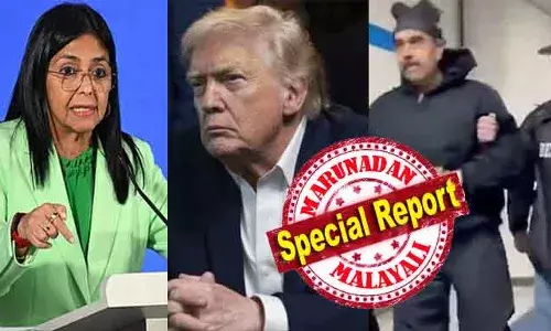 മഡുറോയുടെ അറസ്റ്റ് അന്താരാഷ്ട്ര നിയമങ്ങളുടെ ലംഘനം; ഭീഷണികള്‍ക്ക് മുന്നില്‍ വെനസ്വേല മുട്ടുമടക്കില്ല; ട്രംപിനെ വെല്ലുവിളിച്ച് വെനസ്വേലയുടെ പുതിയ പെണ്‍പുലി; എണ്ണക്കണ്ണുമായി അമേരിക്കന്‍ പടക്കപ്പലുകള്‍ കടലില്‍; റോഡ്രിഗസിനും മഡുറോയുടെ വിധി വരുമോ? പ്രശ്‌നം എണ്ണ തന്നെ