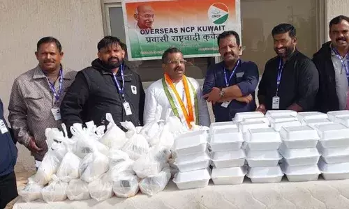 ഓവര്സീസ് എന് സിപി പുതുവത്സര ദിന കിറ്റുകള് വിതരണം ചെയ്തു ഓവര്സീസ് എന് സിപി പുതുവത്സര ദിന കിറ്റുകള് വിതരണം ചെയ്തു