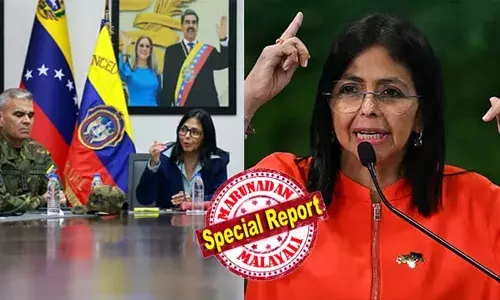 യുഎസും വെനസ്വേലയും തമ്മില്‍ പരസ്പര വിശ്വാസത്തില്‍ അധിഷ്ഠിതമായ ബന്ധത്തിലേക്ക് നീങ്ങും; വികസനം ലക്ഷ്യമിട്ടുള്ള അജണ്ടയില്‍ ഒരുമിച്ച് പ്രവര്‍ത്തിക്കാന്‍ ഞങ്ങള്‍ യുഎസ് സര്‍ക്കാരിനെ ക്ഷണിക്കുന്നു; വെനസ്വേലയുടെ ആക്ടിങ് പ്രസിഡന്റായി അധികാരേേമറ്റതിന് ശേഷം നിലപാട് മയപ്പെടുത്തി ഡെല്‍സി റോഡ്രിഗസ്