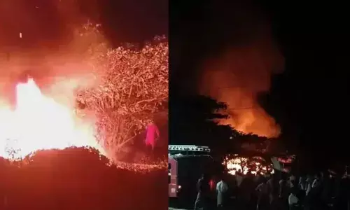 ചെല്ലാനം ഹാര്‍ബറില്‍ വന്‍ തീപ്പിടിത്തം; ആളപായമില്ല; വള്ളങ്ങളും കടകളും കത്തിനശിച്ചു