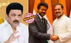 40 സീറ്റ് ചോദിച്ചപ്പോള്‍ 32 എണ്ണം നല്‍കാമെന്ന് ഡിഎംകെ; 38 എങ്കിലും വേണമെന്നും വിജയിച്ചാല്‍ ഭരണത്തില്‍ പങ്കാളിത്തം വേണമെന്നും കോണ്‍ഗ്രസ്; വിജയിയും രാഹുല്‍ ഗാന്ധിയും നല്ല സുഹൃത്തുക്കളെന്നും കോണ്‍ഗ്രസ് സ്വാഭാവിക സഖ്യകക്ഷിയെന്നും ടിവികെ; സ്റ്റാലിനെ കൈവിട്ട് ദളപതിക്ക് കൈ കൊടുക്കുമോ?