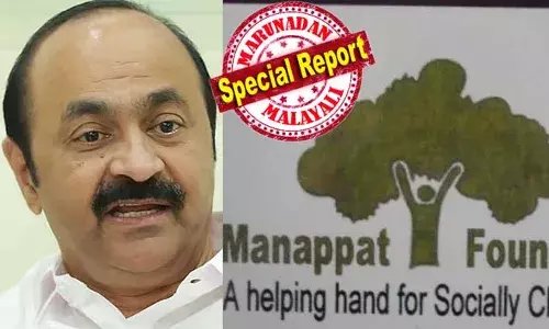 മണപ്പാട്ട് ചെയര്‍മാനും വി ഡി സതീശനും തമ്മില്‍ അവിശുദ്ധബന്ധം; വി ഡി സതീശന്റെ വിമാന ടിക്കറ്റും ചെലവുകളും വഹിച്ചത് മണപ്പാട്ട് ഫൗണ്ടേഷന്‍; യുകെയില്‍ നിന്ന് പണം വന്നത് മിഡ്ലാന്‍ഡ് എയ്ഡ് ട്രസ്റ്റ് എന്ന എന്‍ജിഒയുടെ അക്കൗണ്ടില്‍ നിന്നും;  വിജിലന്‍സ് റിപ്പോര്‍ട്ടിലെ കൂടുതല്‍ വിവരങ്ങള്‍ പുറത്ത്