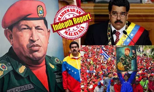 എണ്ണക്കമ്പനിയിലെ എന്‍ജിനീയര്‍മാരെ പിരിച്ചുവിട്ട് നിയമിച്ചത് പാര്‍ട്ടിക്കാരെ; സ്വകാര്യമേഖലയെ നശിപ്പിച്ചു; കാന്‍സറുണ്ടാക്കിയതും യുഎസെന്ന് കുപ്രചാരണം; ഇപ്പോള്‍ പണപ്പെരുപ്പം 1,000,000%; വെനിസ്വേലയെ പട്ടിണി രാഷ്ട്രമാക്കിയത് ഷാവേസ് സോഷ്യലിസം തന്നെ!