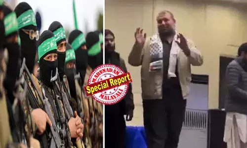 ലഷ്‌ക്കര്‍ ക്യാമ്പില്‍ മുഖ്യാതിഥി ഹമാസ് ഭീകരന്‍; നാജി സഹീര്‍ പിഒകെയിലെത്തിയതിന്റെ വീഡിയോ പുറത്ത്; പഹല്‍ഗമിന് മുമ്പും പാക്ക് മണ്ണിലെത്തി; കശ്മീര്‍ സോളിഡാരിറ്റിയിലും പങ്കെടുത്തു; നാര്‍ക്കോ തീവ്രവാദവും സംശയിക്കുന്നു; ഹമാസ് -പാക് ഭീകര ബന്ധം പുറത്താവുമ്പോള്‍!